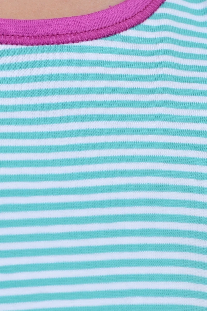 Dívčí noční košile s krátkým rukávem 3