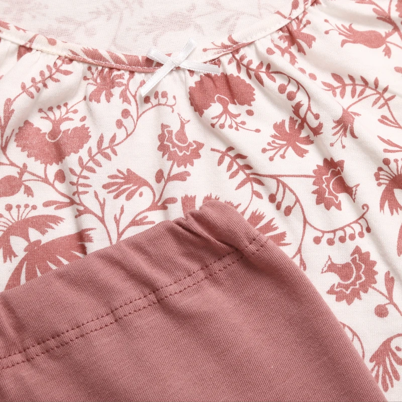 Dámské pyžamo krátké s 3/4 nohavicemi 3