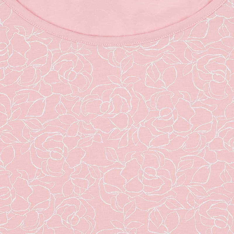 Dámská noční košile s krátkým rukávem 3