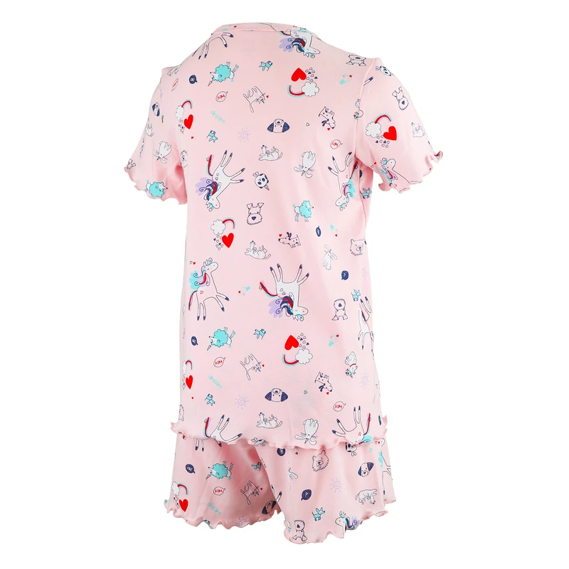 Dívčí krátké pyžamo 2