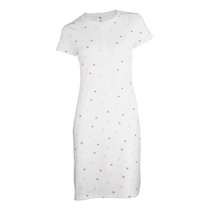 Dámská krátká noční košile s propínací légou 1